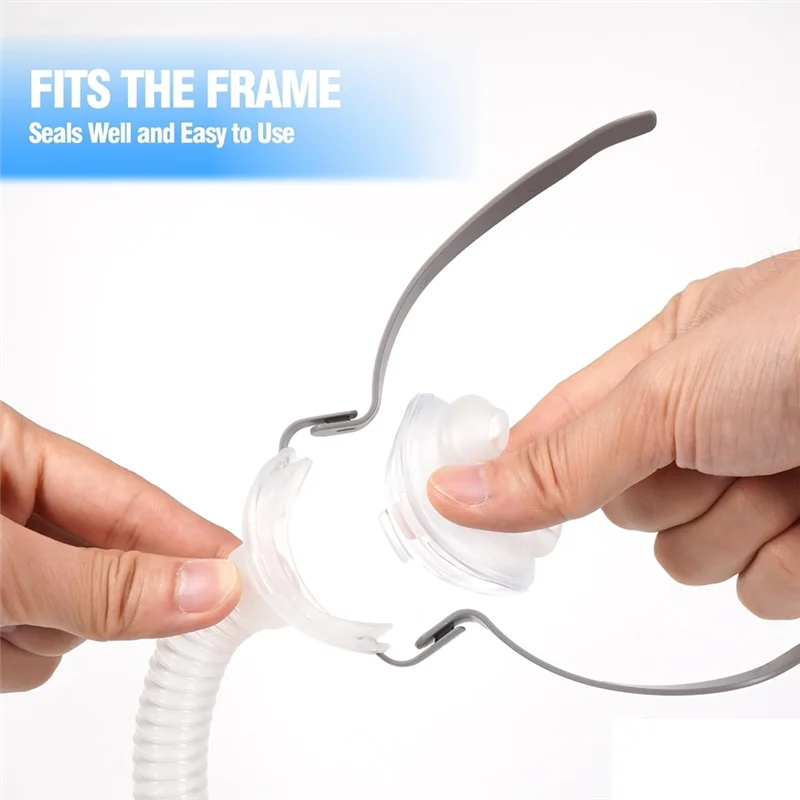 

Сменные носовые подушки для розничной торговли в наборе из 2 шт. — для Airfit P10 Medium, расходные материалы CPAP с более мягким силиконовым материалом