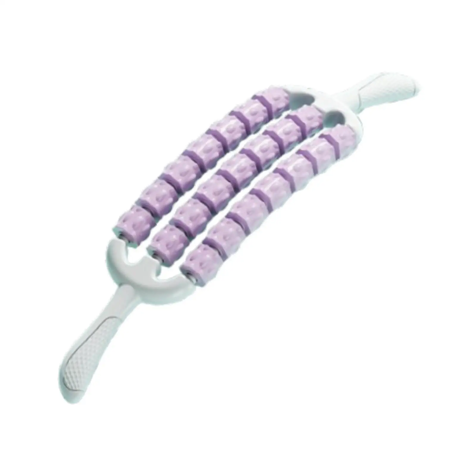 Rolo de massagem manual do bastão do rolo de massagem portátil multiuso confortável