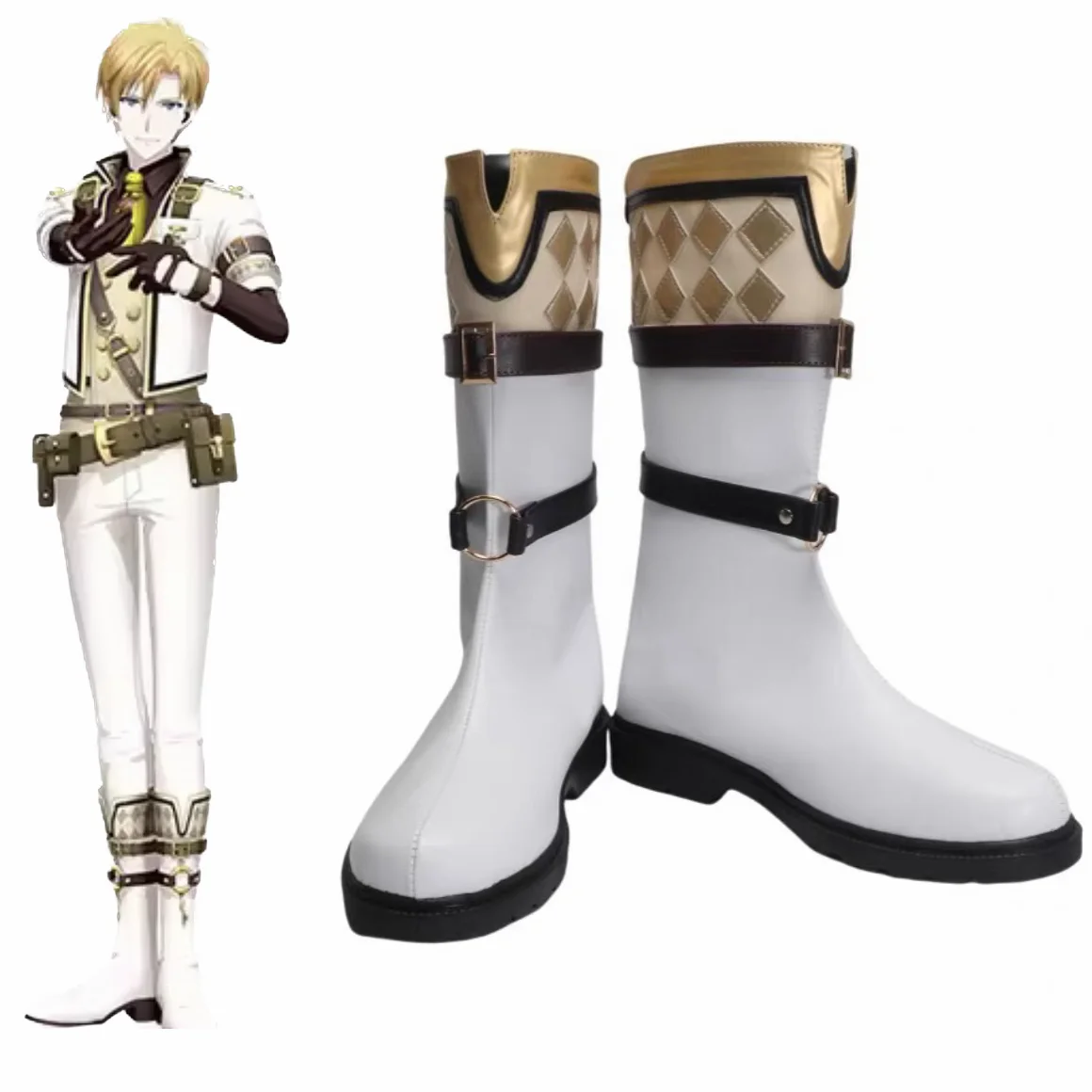 Rokuya Nagi Shoes IDOLiSH7 Cosplay Boots Shoes