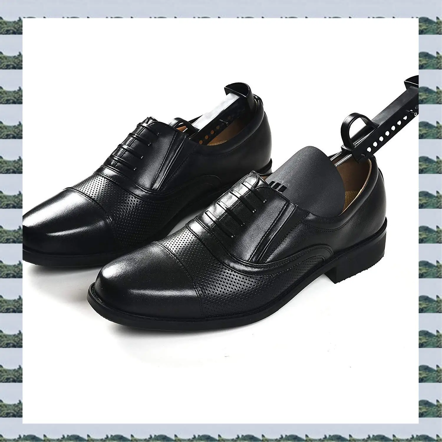 

ABQR 10 Pair Durable Form Plastic Shoe Tree Practical Boot Shoe Stretcher Black