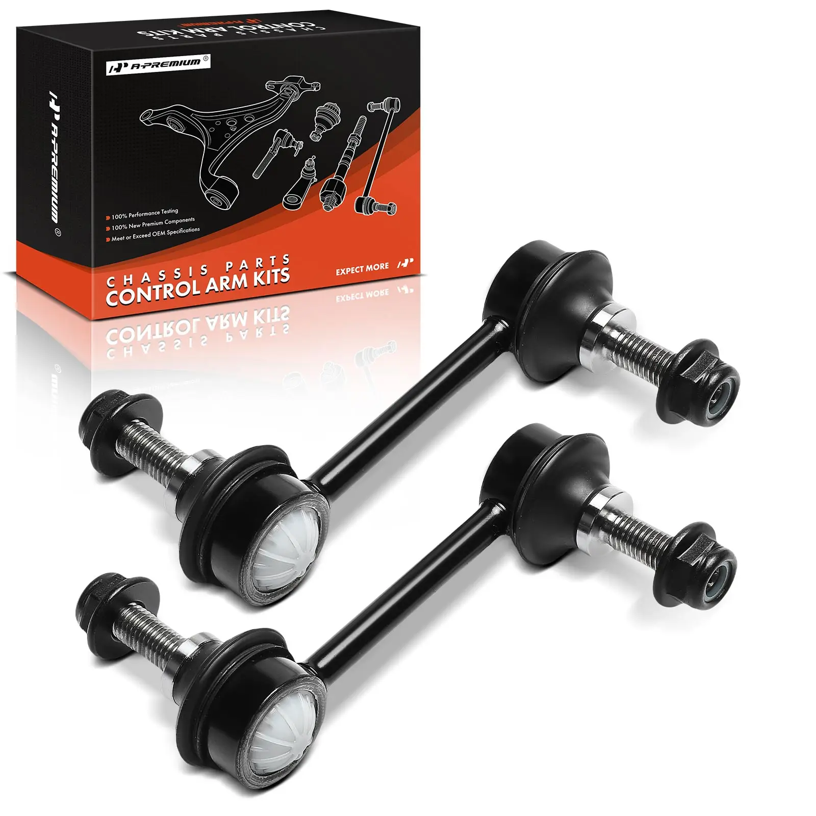 A-Premium 2x Rear Side Sway Bar Link Kit for Chevrolet Camaro 2010-2015 SS 2014-2017 Tracker 2001