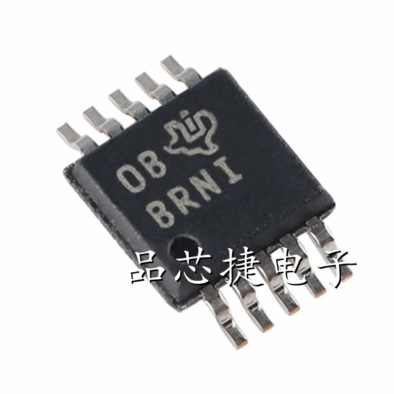 1pcs/Lot ADS1114IDGSR Marking BRNI VSSOP-10 16-Bit 860SPS 1-Ch Delta-Sigma ADC With PGA, Oscillator, Vref, Comparator, And I2C