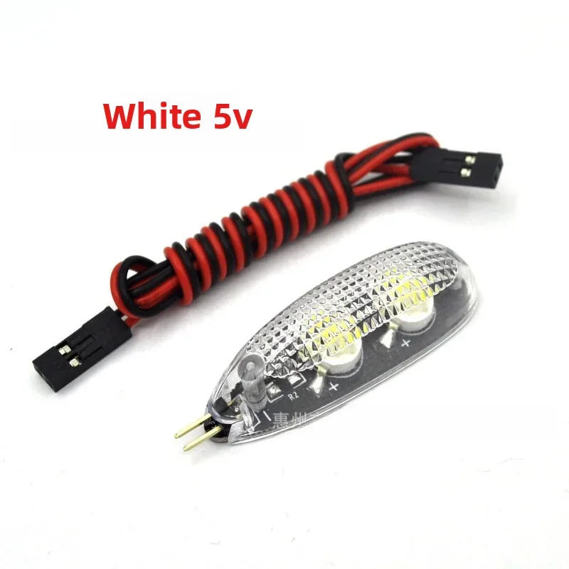 RC Led Light 5V 12V Intelligent LED Night Flight Navigation Searching Light Red Green Blue White for Fixed Wing Quadcopter Lamps