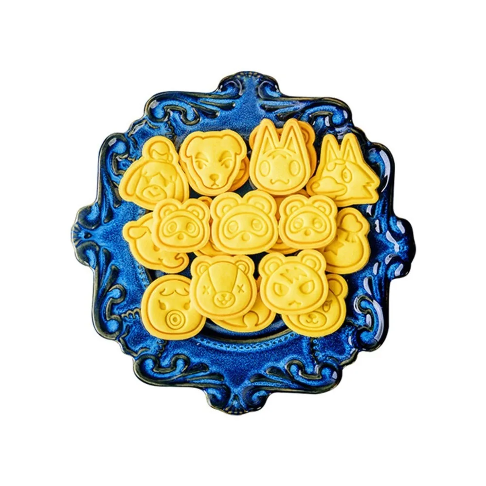 Cartoon 3D Animal DIY Cookie Cutters Biscuit Mold Stamp Kitchen Baking Pastry Bakeware Dessert Baking Supplies