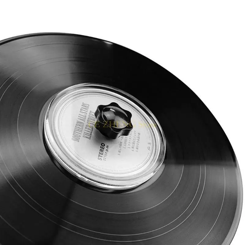 e56b سجل فينيل التسمية مقاوم للماء لـ Vinyl Record Cleaner Clip Clip Clipt Clip