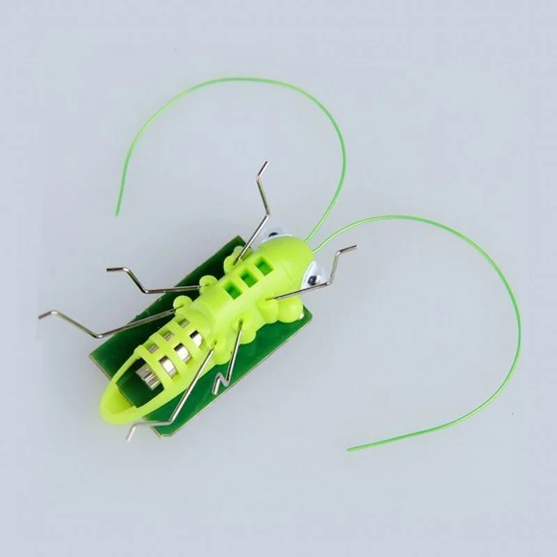 Solar Power Energie Verrückte Grasshopper Cricket Kit Kinder Spielzeug Pädagogisches Geschenk für Kinder Studenten Solar Spielzeug Lustige Tier Modell