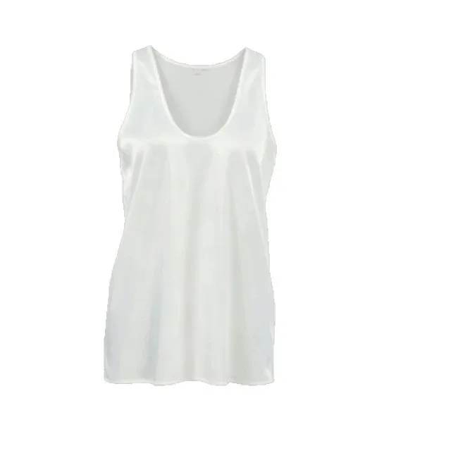 Tank Top Urban Style Top Loose Commuter Chic with Seasonal Wear Slight Stretch Sexy Off Shoulder Mid Length Spring for Women