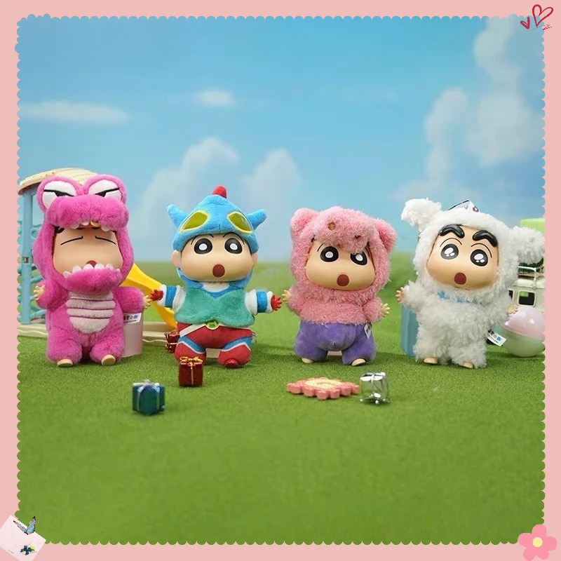 

Популярный новый карандаш Шин Чан, слепая коробка, вечерние виниловые плюшевые куклы, милый детский подарок ручной работы, игрушка, украшение, орнамент