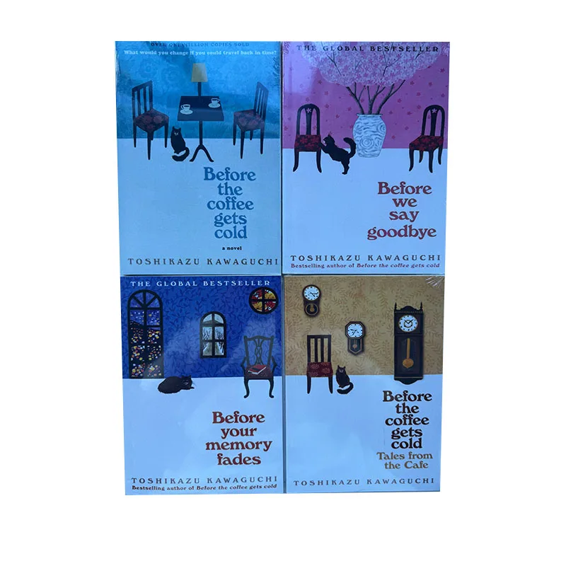 1 Book By Toshikazu Kawaguchi Before We Say Goodbye/Before The Coffee Gets Cold/Tales From The Cafe/Before Your Memory Fades