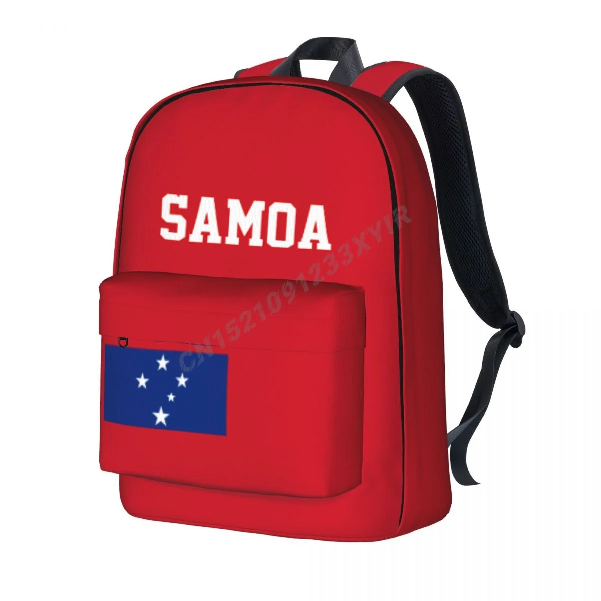 Unisex Backpack Samoa Flag Samoans Stitch Schoolbag Messenger Bag Case Laptop Travel Bag Mochila Gift