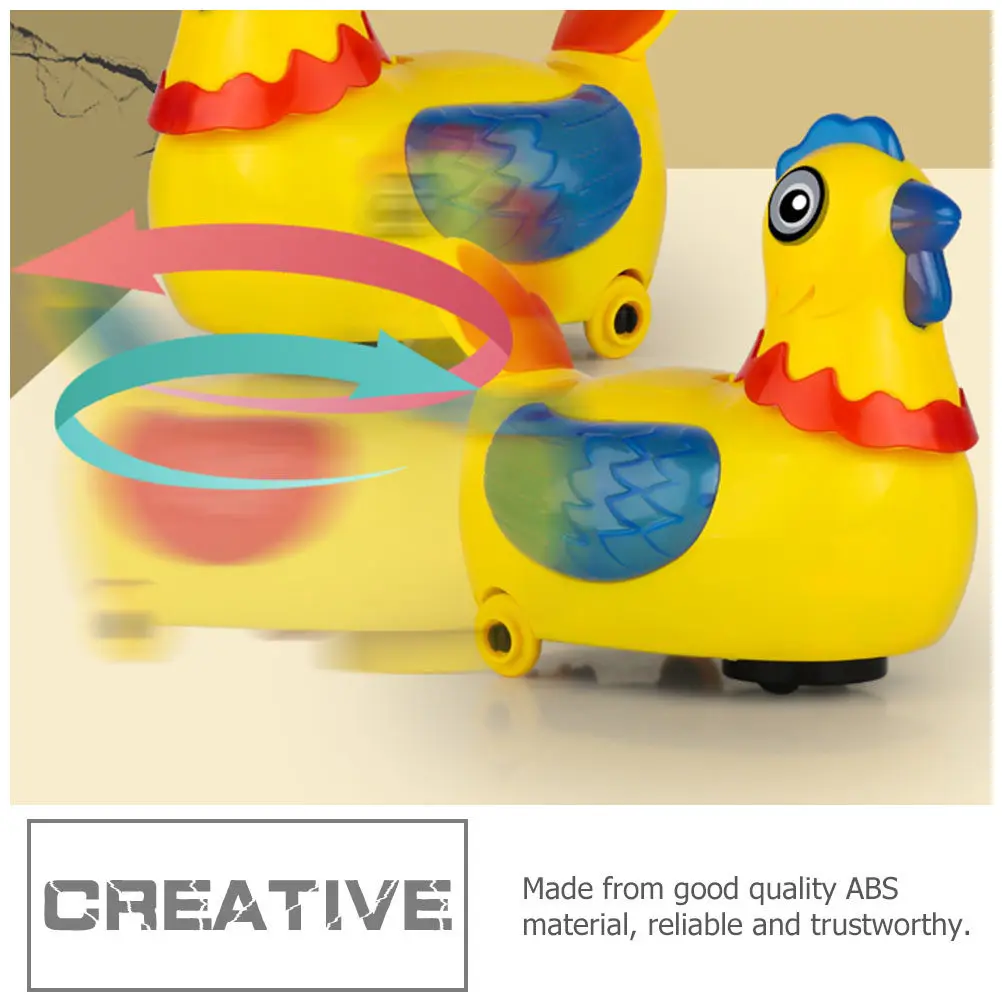 

Набор из 1 шт. Электрическая музыкальная игрушка-курочка: поет, ходит, несется, развивающая игрушка для раннего развития, веселый подарок для детей