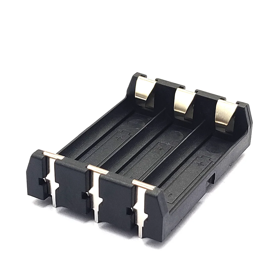 1/2/3 Slot AA Battery Box THM AA Battery Holder PCB THM Fireproof Battery Box 14500 Battery Box With Pins