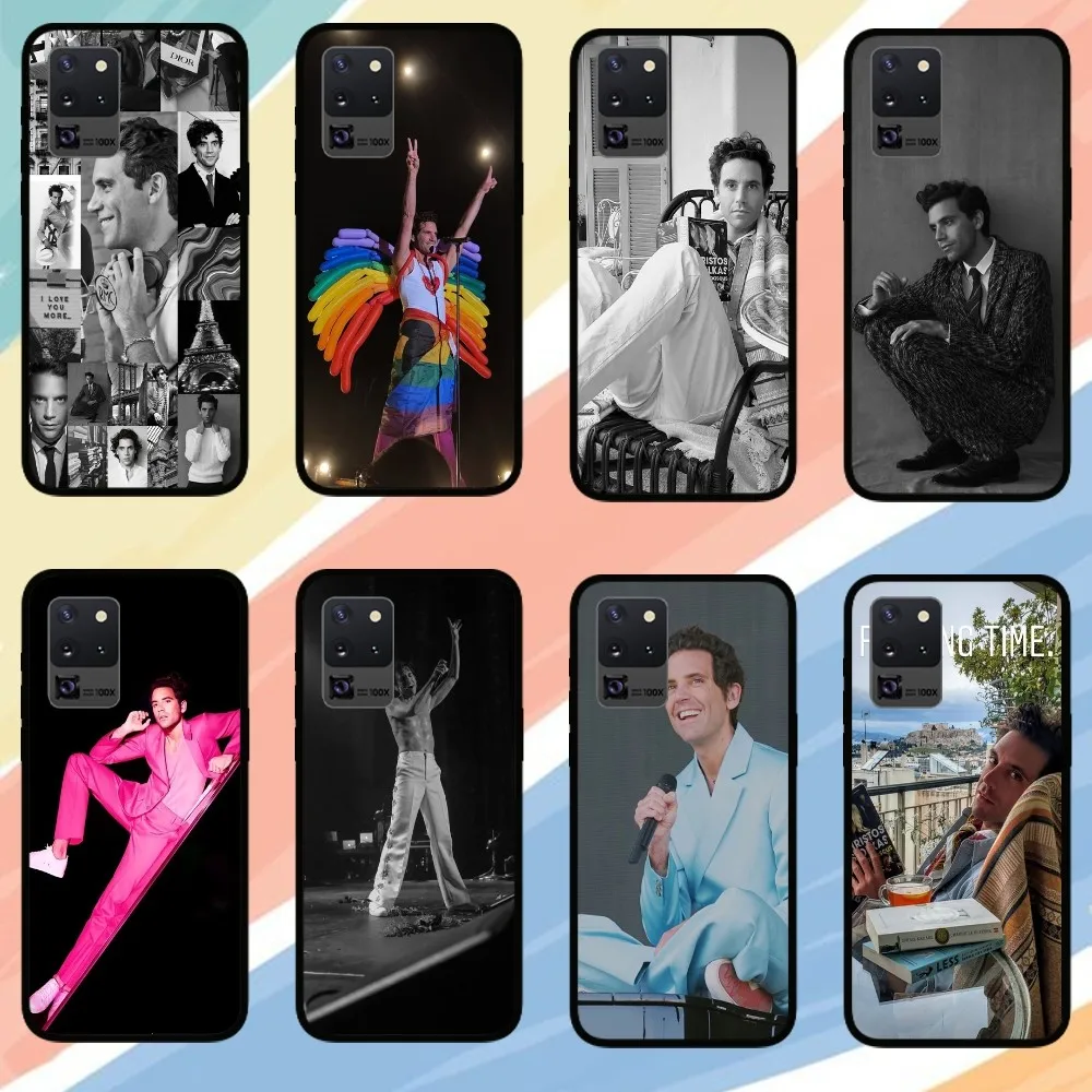 

Singer Mika Penniman Phone Case For Samsung Galaxy S24 S23 S22 S21 S20 FE Note9 10 Plus Ultra Lite 5G Black Phone Case