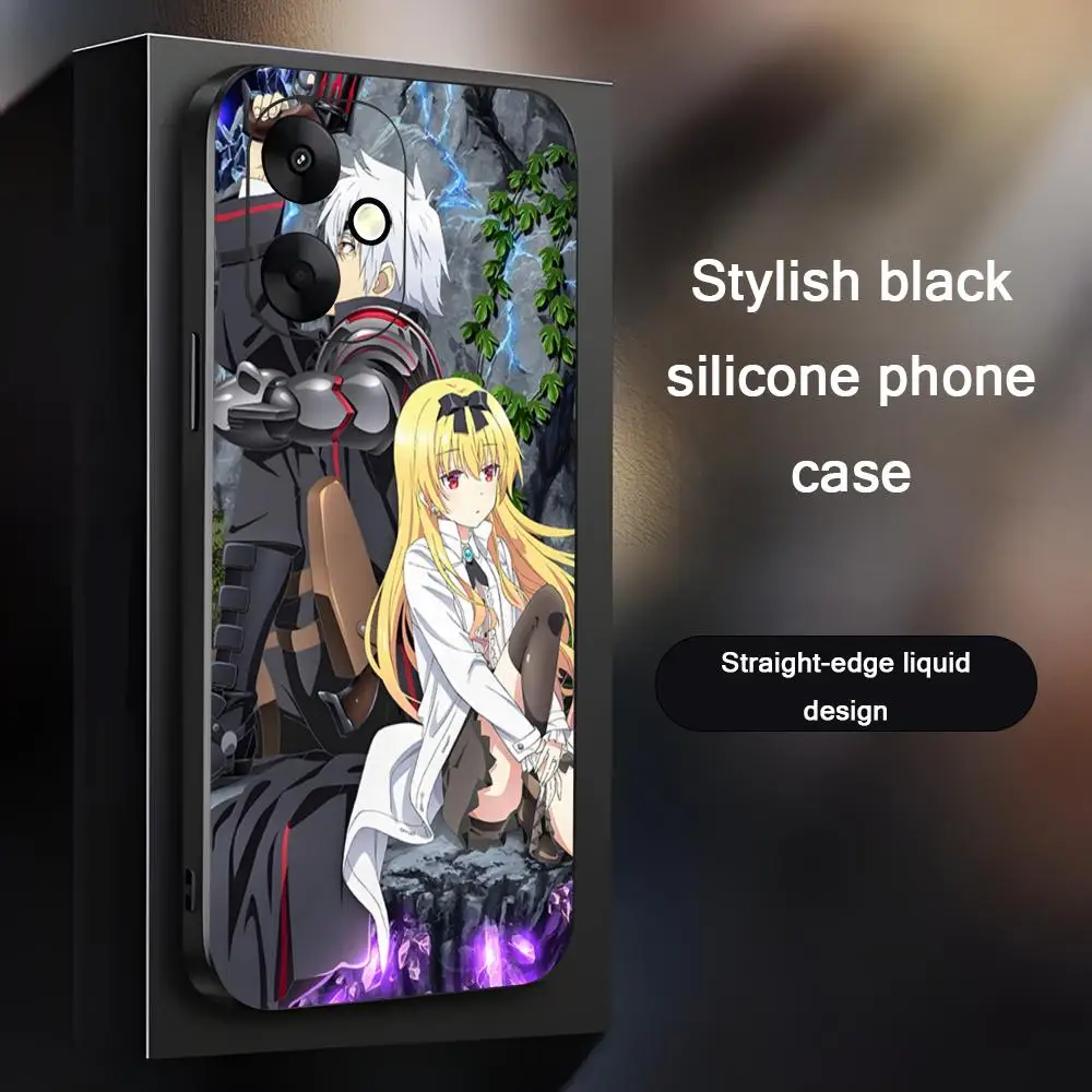 เคสโทรศัพท์ลายอนิเมะ Arifureta สำหรับ Xiaomi Redmi 14C 13C 12C Note14 13 12 11 10 Pro Plus S  แบบนิ่ม สีดำ