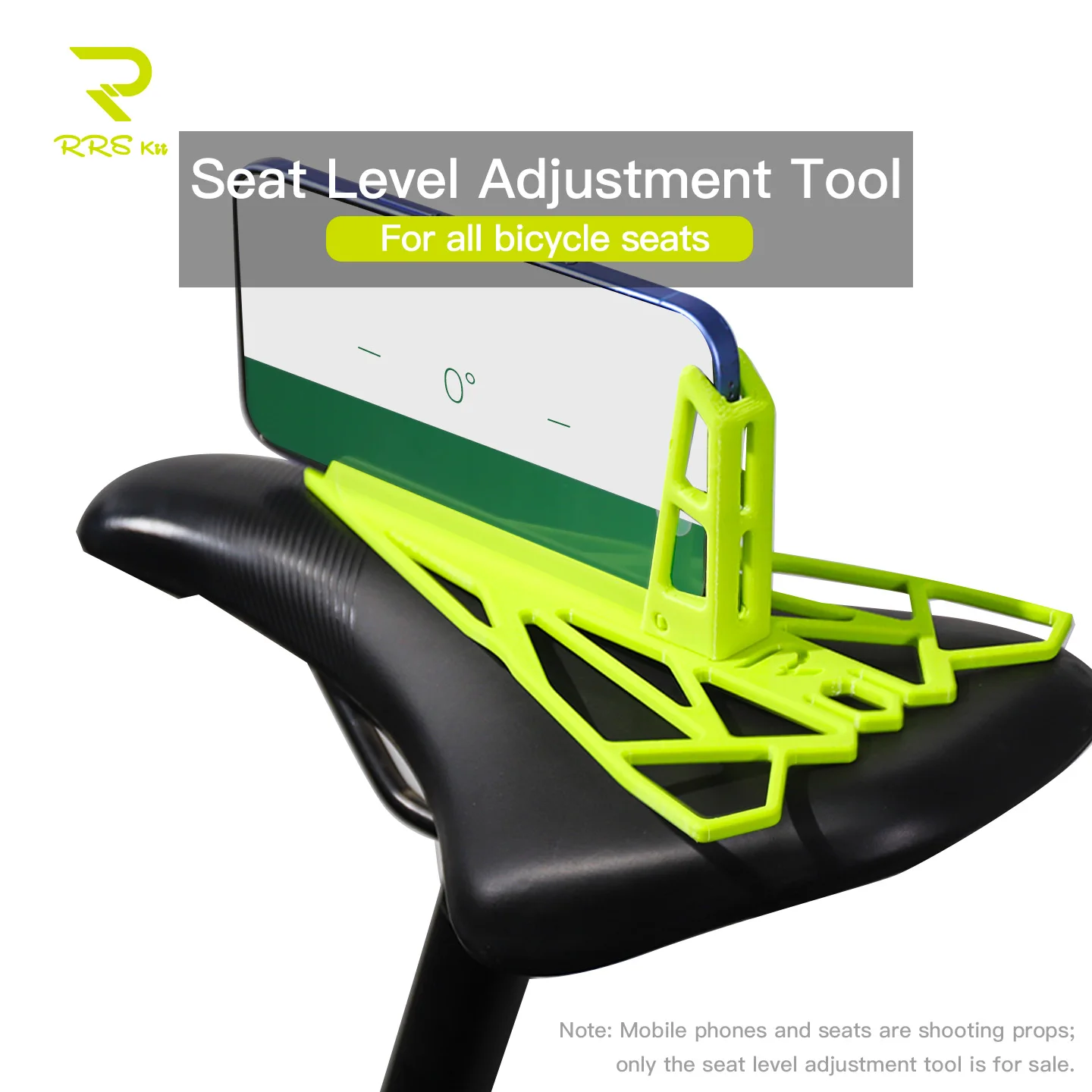RRSKIT Universal Ultralight Bicycle Seat Level Adjustment Tool Bike Saddle Correction Measurement Gauge Adjustment Level Tool