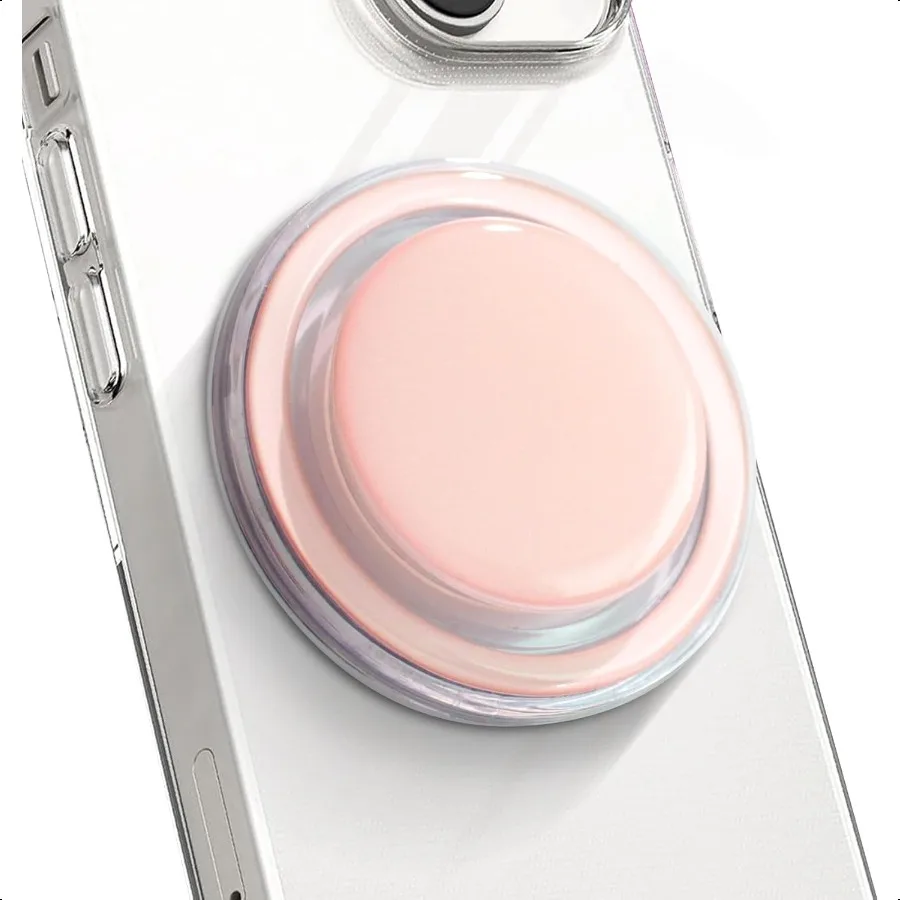 

OnTheGrip Cute Solid aron Color Round Shape Collapsible Mobile Phone Grip Stand Holder for Smartphone Tablet Cell Phone Accory