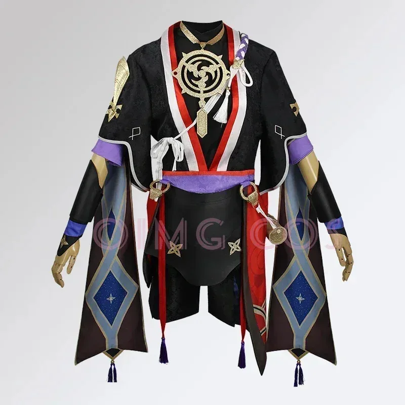 جينشين إمباكت سكاراموش أزياء تنكرية للبالغين زي كرنفال شعر مستعار أنيمي أزياء حفلات الهالوين لعبة تنكرية للنساء