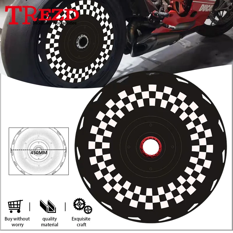 Rear Wheel Gear Protective Cover For MULTISTRADA 1200 Multistrada 1260 Pikes Peak Motorcycle ABS Modified Rear Wheel Rim Disc