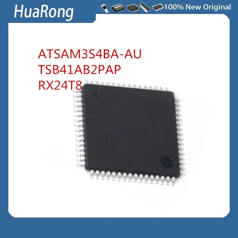

2PCS/LOT ATSAM3S4BA-AU ATSAM3S4B-AU ATSAM3S4B TSB41AB2PAP TSB41AB2 RX24T8 F524T8ADFM R5F524T8ADFM QFP64