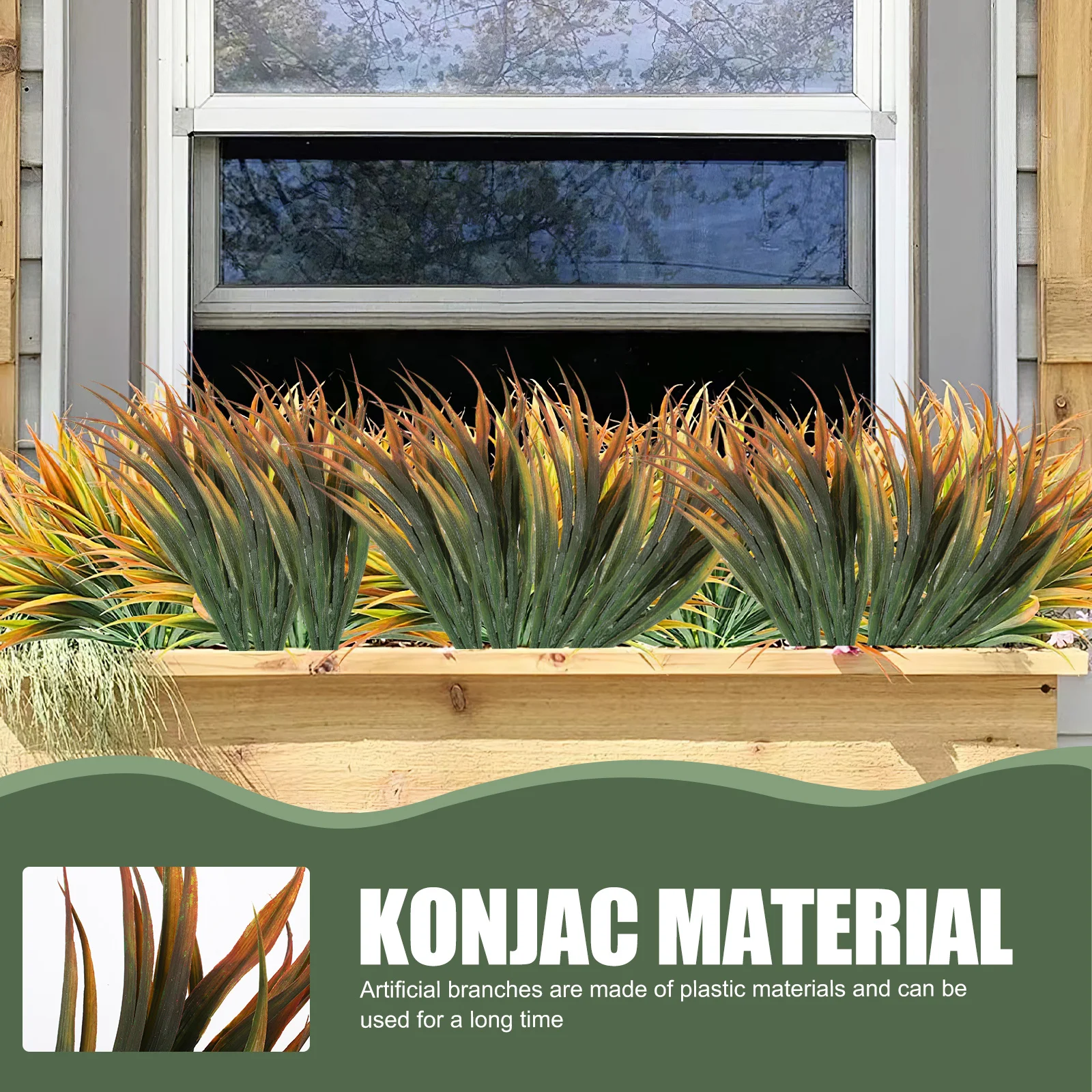 

5Pcs Fake Plant Branch Stems Artificial Simulation for Vase Arrangement Garden Outdoor Decoration Fake Plant Artificial Grasses