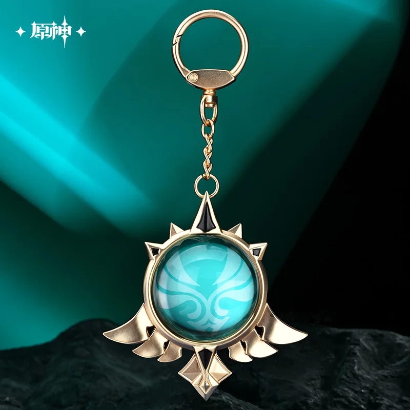 Genshin Impact Theme Series Eye of God Pendant Game Accessories Backpack Pendant Decoration Children's Toys Birthday Gifts