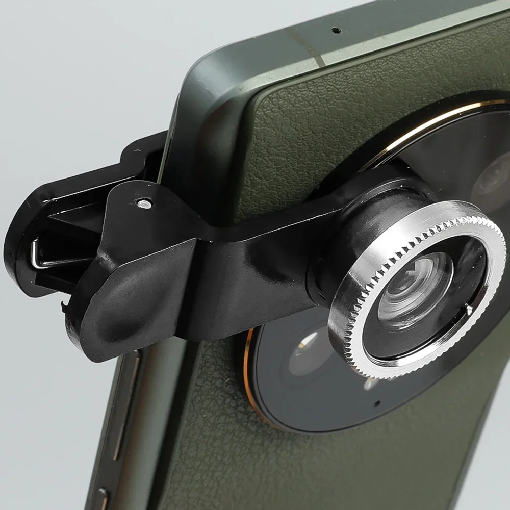 1Set Phone Lens Generic Camera for Smartphone 0.67X Wide Angle Fisheye Lens and Clip Macro Camera Sets For Universal Cell Phone