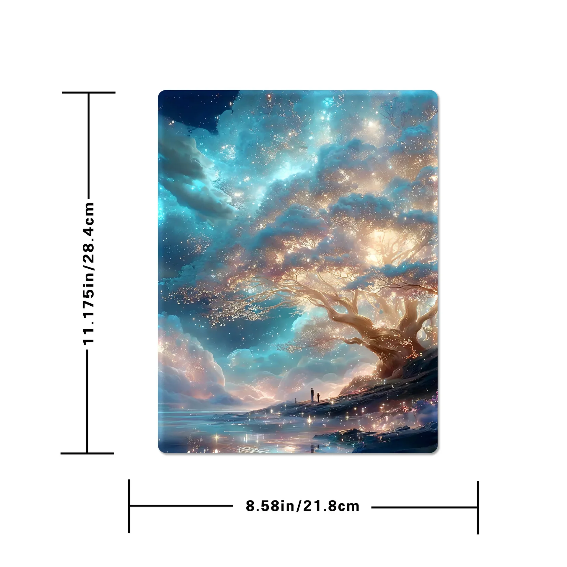 A tree translucent acrylic puzzle game ornament acrylic translucent decorative painting puzzle