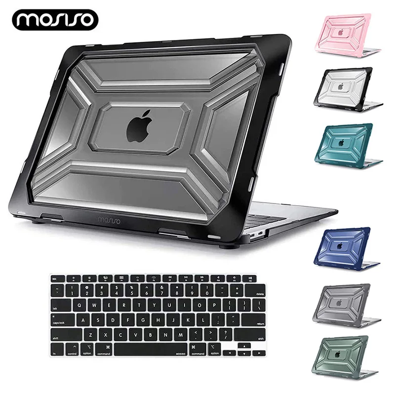 Laptop Case For MacBook Air 13 Inch M1 Chip A2337 A2179 2020 2021 Pro 13 16 A2338 A2289 Plastic Hard Shell With Keyboard Cover