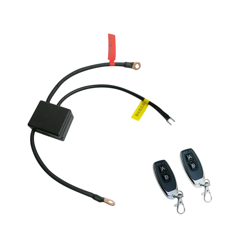 Motorcycle Battery Switches Wireless Remote Control Battery Disconnect Cut Off Isolator To Prevent Leakage Electricity 50-400CC