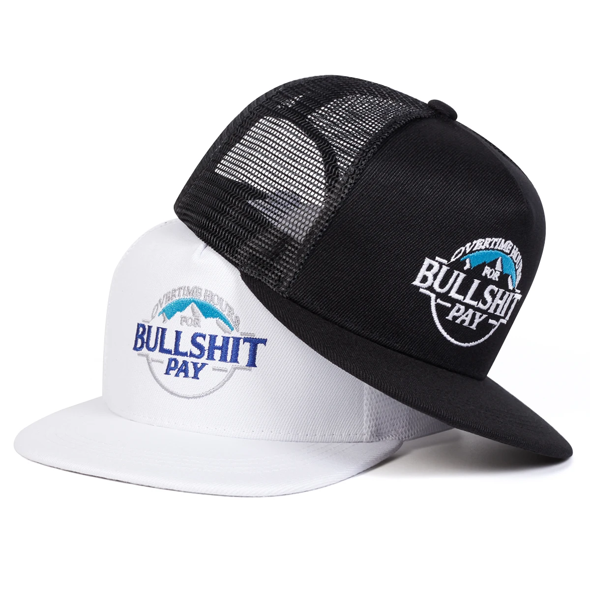 Unisex BULLSHIT PAY Brief Stickerei Hip-hop Net Hüte Frühling Sommer Outdoor Einstellbare Casual Baseball Caps Sonnenschutz Hut