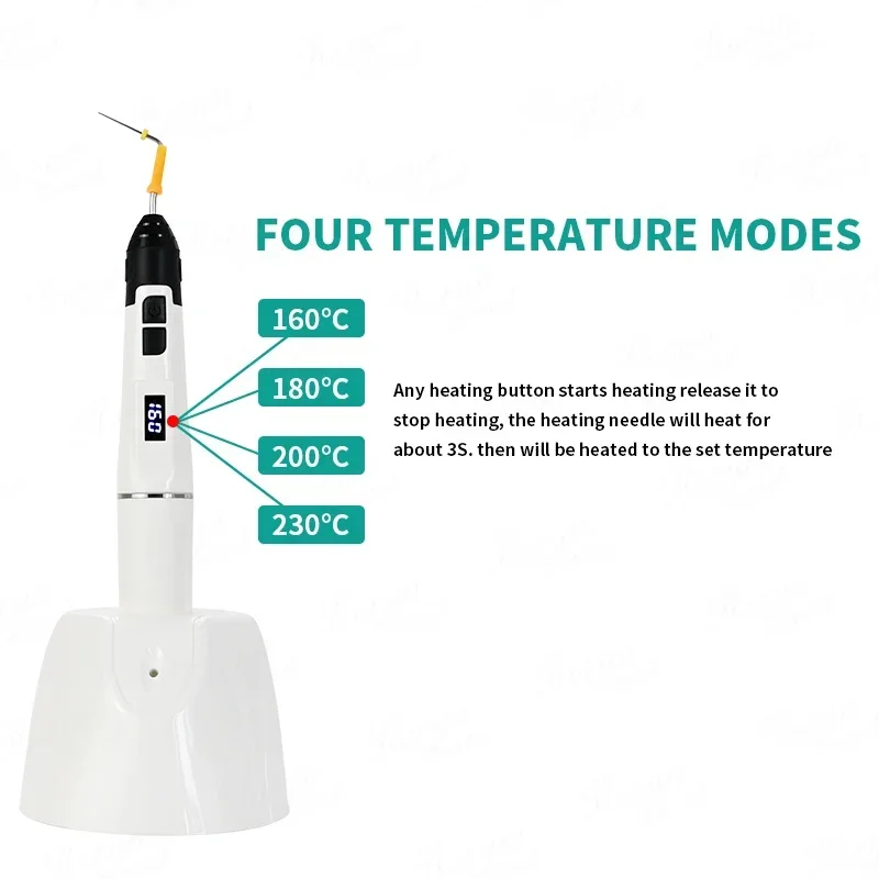Fast Heating den tal Cordless Endodontic Gutta Percha Obturation System g u n and Pen