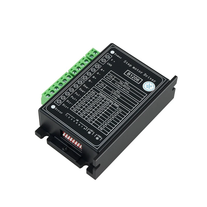 Stepper / Half Step motor Driver B1206 2 Phase Stepper Motor Driver Supply Voltage 120V Working Current 6A