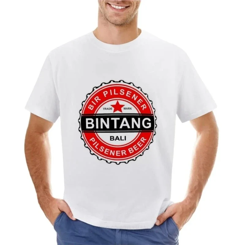 BIR BINTANG BALI BEER T-Shirt heavyweights blacks Blouse men clothing