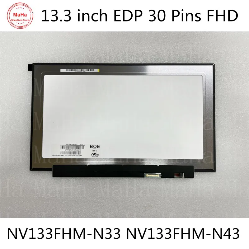 13.3 inch NV133FHM-N33 V8.0 NV133FHM-N43 LCD LED IPS Display