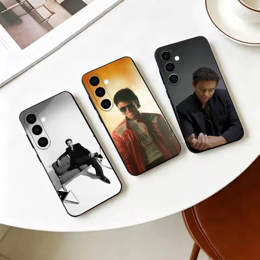 Actor Jaafar J-Jackson  Phone Case For Samsung Galaxy A73,A72,A71,A70,A53,A52,A51,Others Soft Black Cover