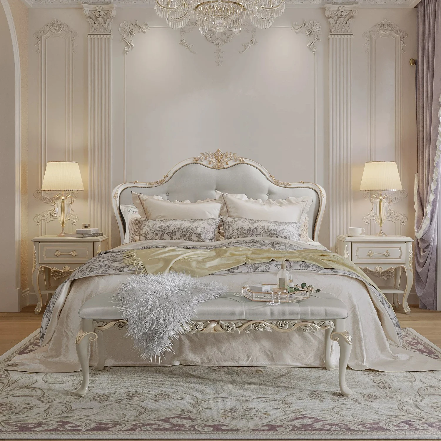 

Heighten Luxury Beds Double Modern Leather Leather Comfortable Bed Multifunctional French European Cama De Casal Home Furniture