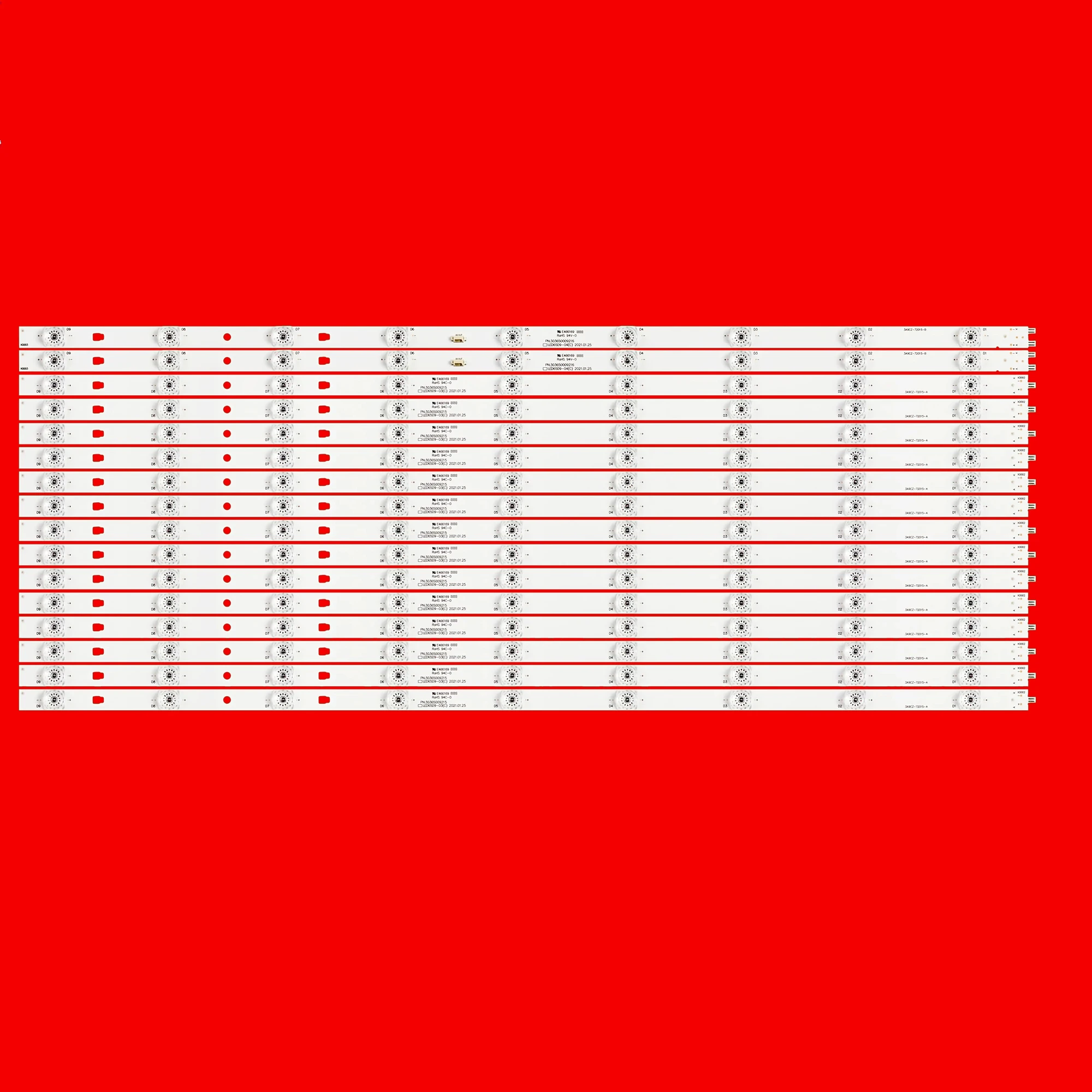 

LED TV Backlight For 65CE3820D LS65AL88A72 G65Y F65N Q65 65Q2 G65Y-T FD5551A U65K52 LSC650FN04 LSC650FN05-W LED65D09-ZC14AG-01