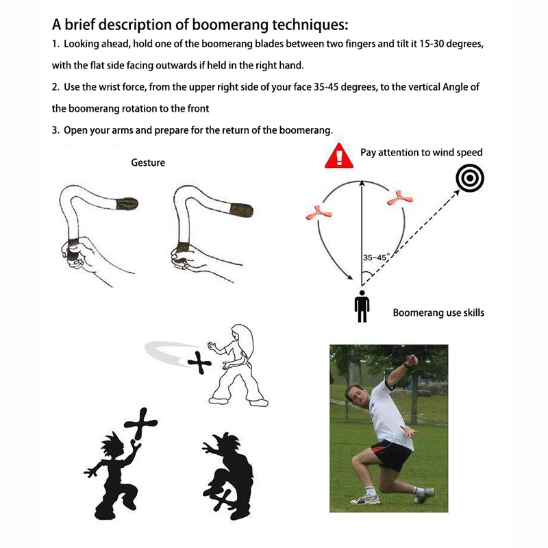 Kinderen Zachte Driebladige Boomerang Terugkerende Boomerang Outdoor Vliegende Boomerang Speelgoed Disc Games voor kinderen Beginners Sport Speelgoed