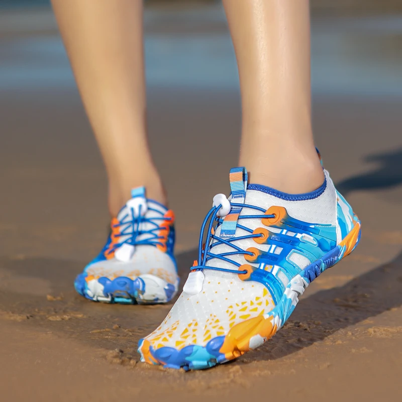 Women Aqua Shoes Summer Quick Drying Shoes For Swimming In The Sea Barefoot Water Beach Shoes Slipstop