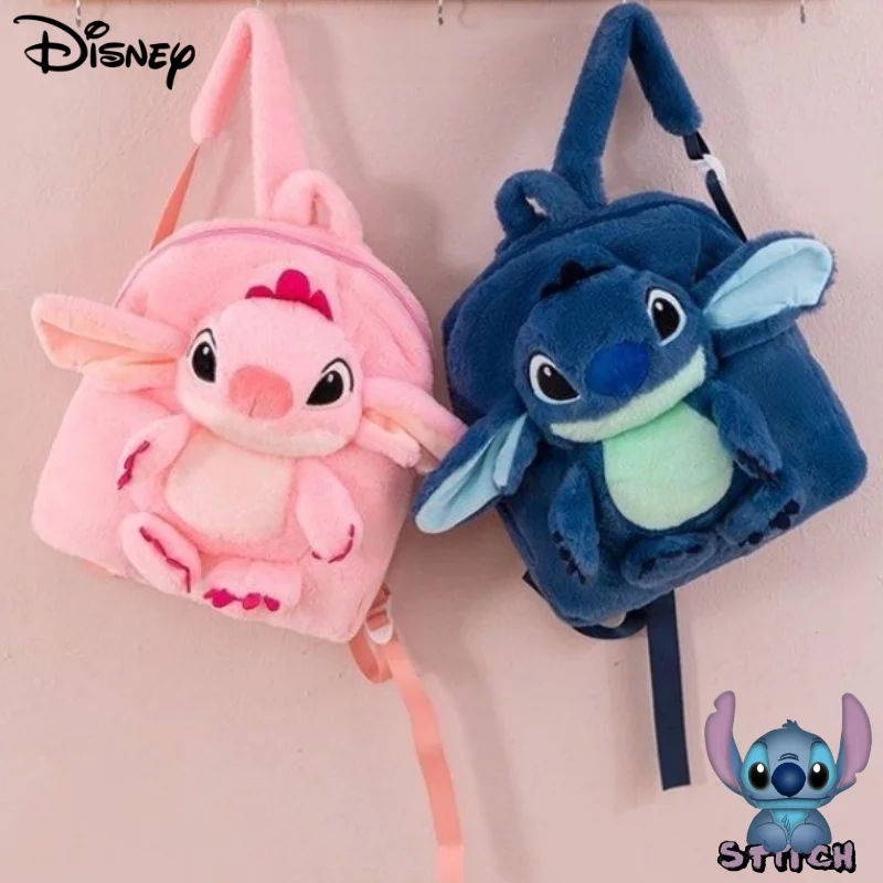 

Sweet Disney Angel Stitch, новый милый креативный мультяшный рюкзак для мужчин и женщин, модный портативный рюкзак большой емкости для хранения