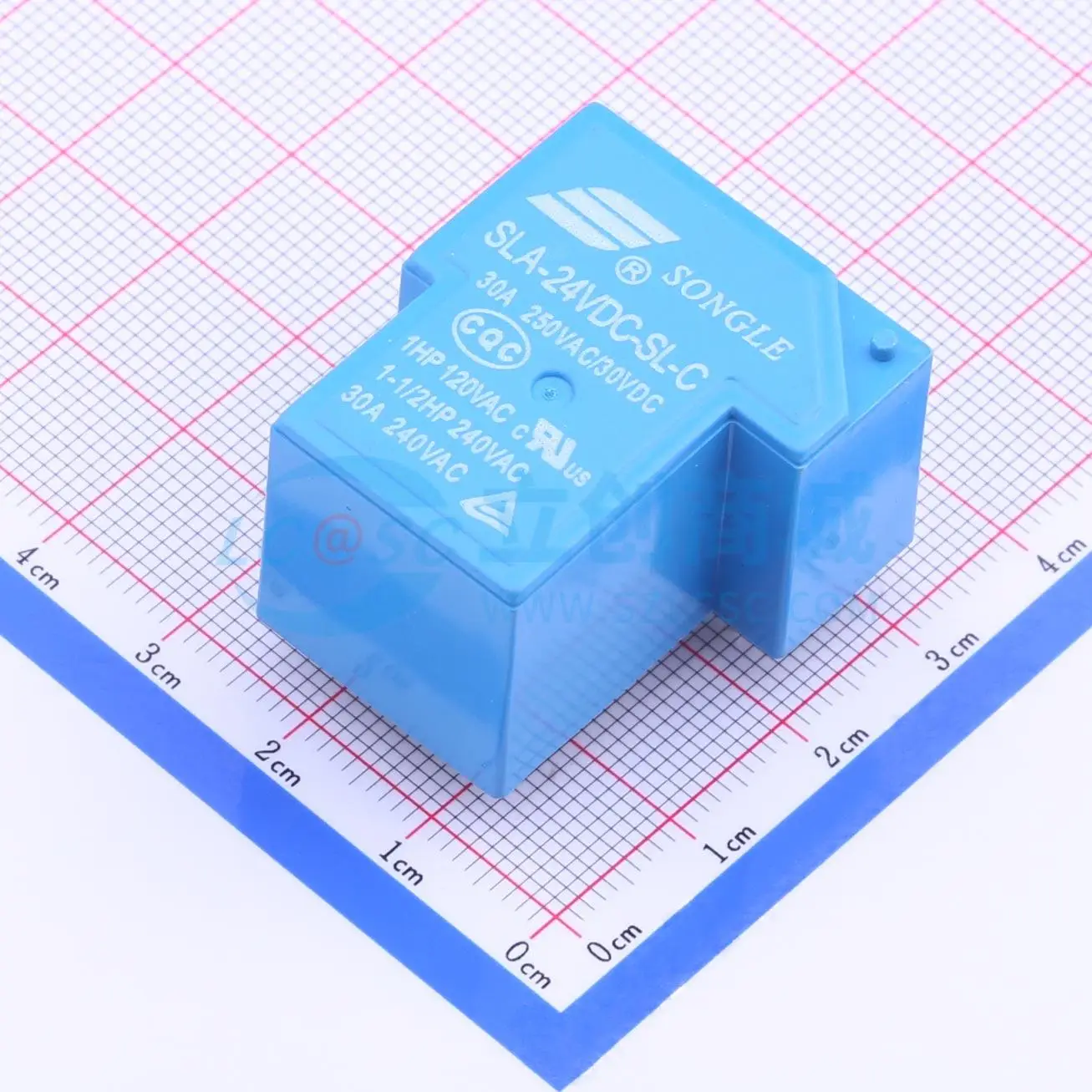 12pcs SLA-24VDC-SL-C 24V 32x27.6mm SPDT Power Relay PCB Electronic Switch