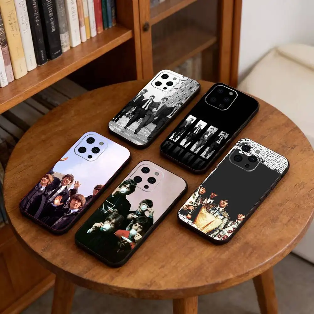 

Band The B-BeaTLES-S Phone Case Silicone Soft For IPhone 17 16 15 14 13 12 11 X XR Plus Pro Max Plus