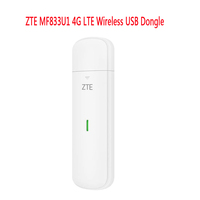 ZTE MF833U1 4G LTE Wireless USB Dongle Portable Travel WiFi 150Mbps Multi Band Configuration Modem Pocket Hotspot