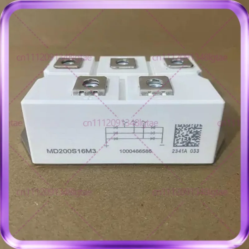 New For GUERTE MDS200-16 MDS160-16 Three Phase Bridge Rectifier Module MDS200A1600V