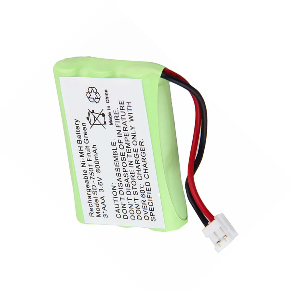 NiMH 800mAh 3.6V bezprzewodowy akumulator do telefonu domowego do Motorola SD-7501 V-Tech 89-1323-00-00 AT & T Lucent 27910 CPH-464D