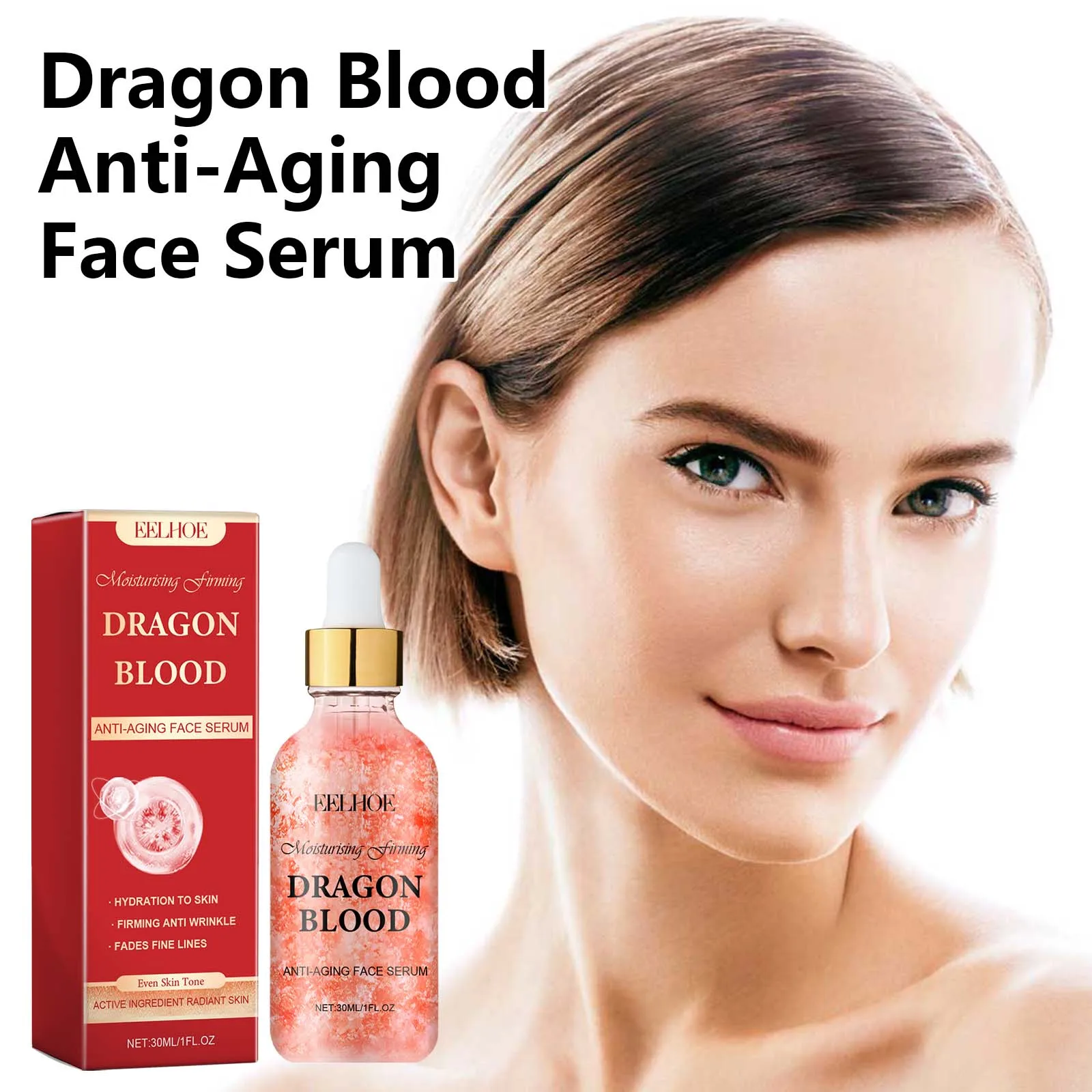 Dragon Blood Facial Serum Fade Fine Lines Lifting Firming Smooth Nourishing Brighten Face Skin Rejuvenation Essence Moisturizing image 4