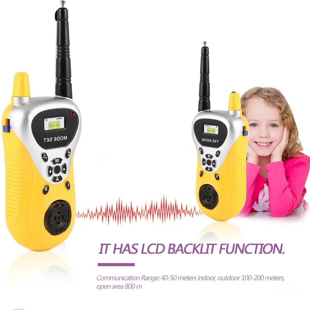 Children's mini walkie-talkie toys 2-pack wireless calling parent-child interactive outdoor toys