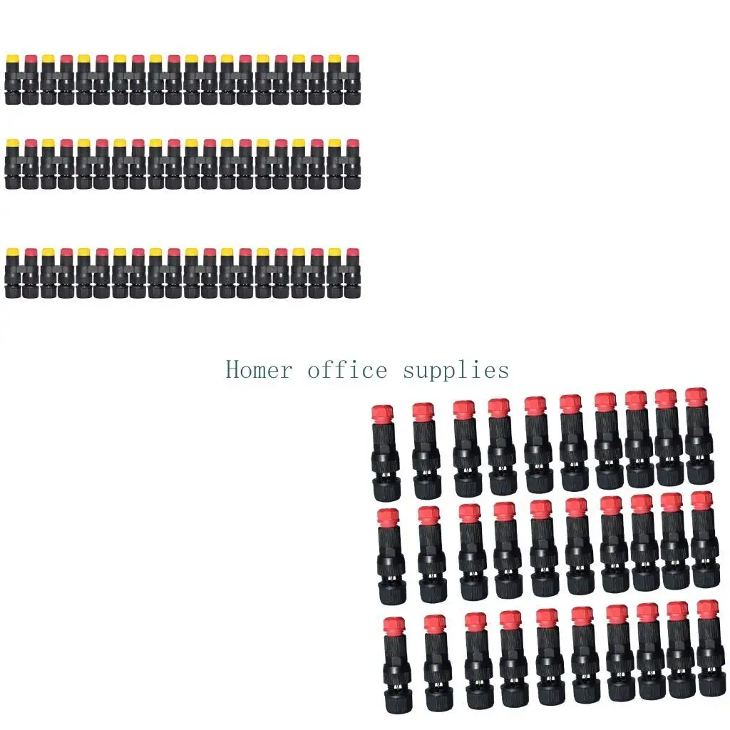 K43B Low-Power Wire Joiners, 30 Pack with Insulation Piercing Design for Landscape, Garden and In-Ground Lighting Cable
