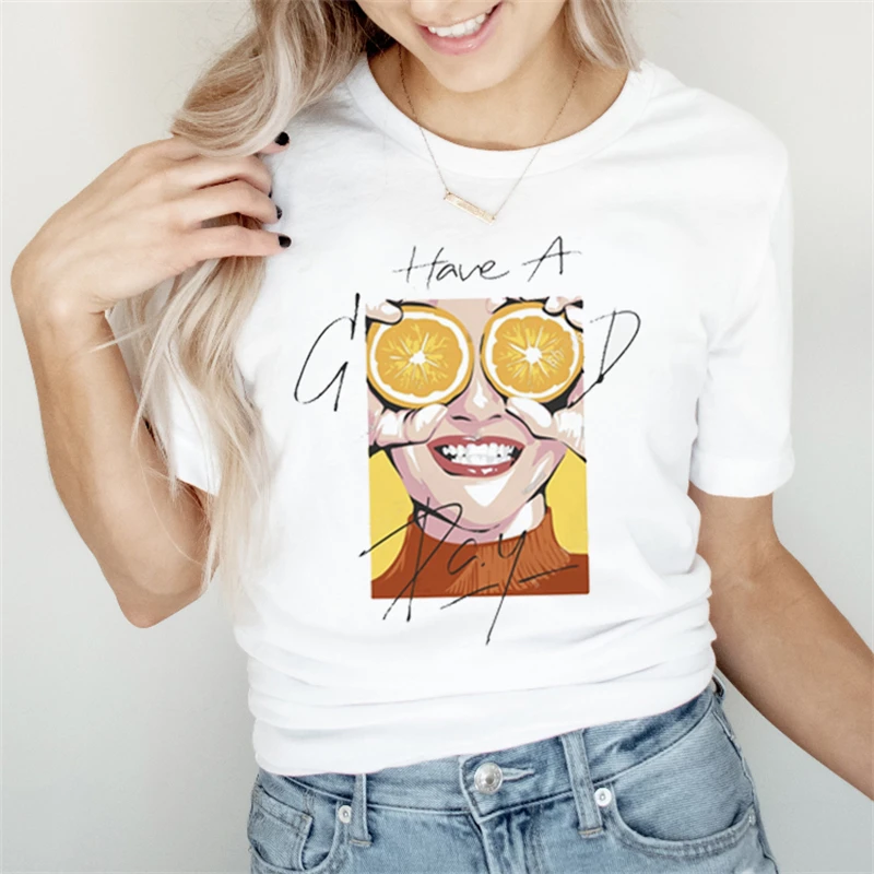 Summer T Shirt Cute Printing Design Woman Short Sleeve Female Tee Oversized Graphic White Girl Comfort Clothes Gift BABY BEAR