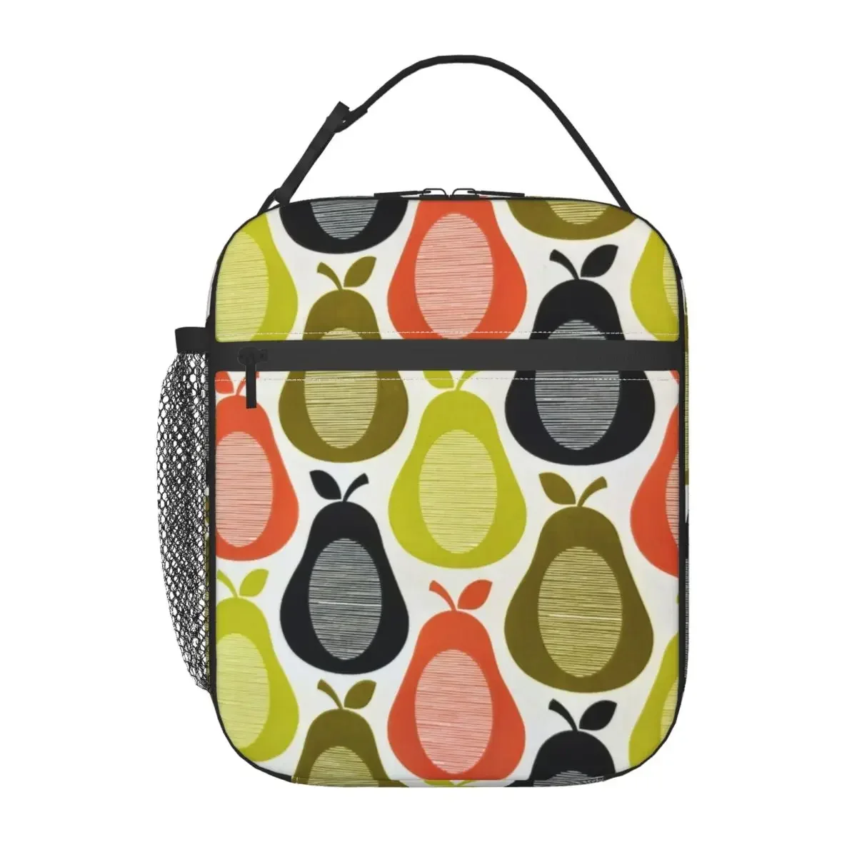 

Custom Flowers Orla Kiely Vintage Insulated Lunch Bag for Abstract Cooler Thermal Food Lunch Box Kids School Portable Tote Bags
